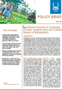 Livelihood security in changing climate: insights from the coastal region of Bangladesh
